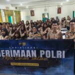 SOSIALISASI PENERIMAAN ANGGOTA POLRI DI SMKN 1 PENGASIH