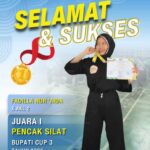 Fadilla Nur ’Aida, Siswa SMKN 1 Pengasih, Juara 1 Pencak Silat Bupati Cup 3 Tahun 2026