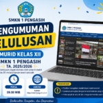 Pengumuman Kelulusan Murid Kelas XII SMK Negeri 1 Pengasih TA. 2025/2026